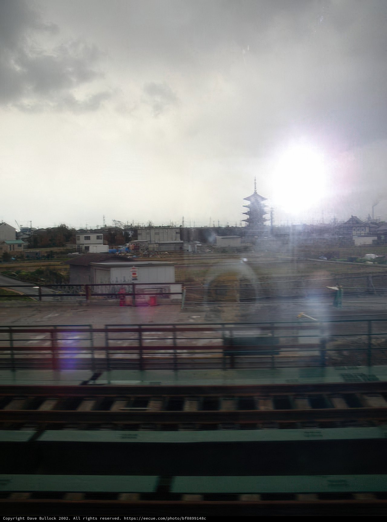 A Glowing View from the Railway