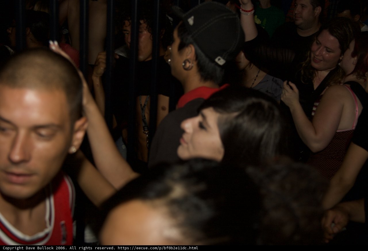 Partygoers at a Urban Nightclub