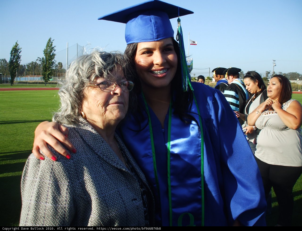 Graduation Day Hug