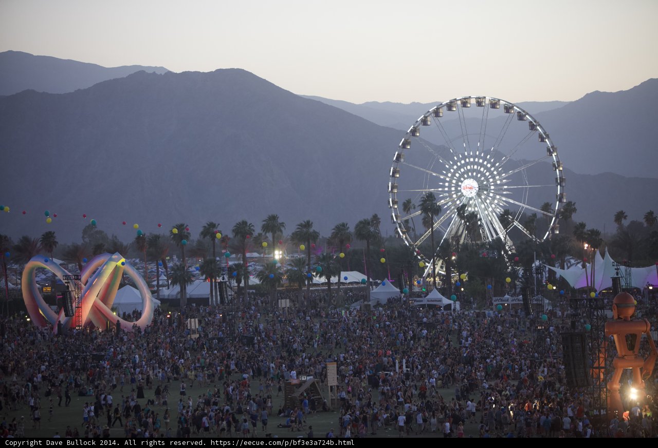 Ferris Wheel Fun at Coachella Festival