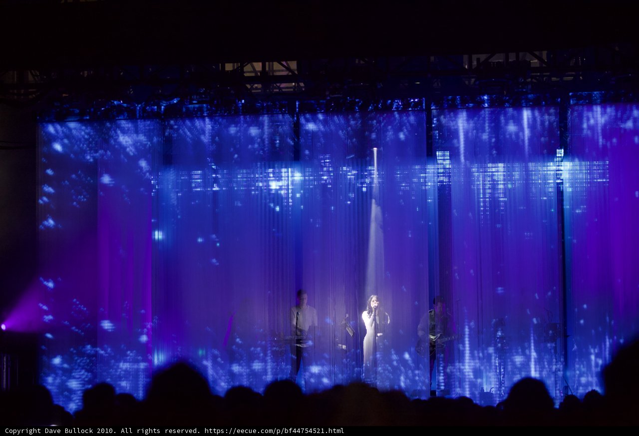 Blue Spotlight Performance