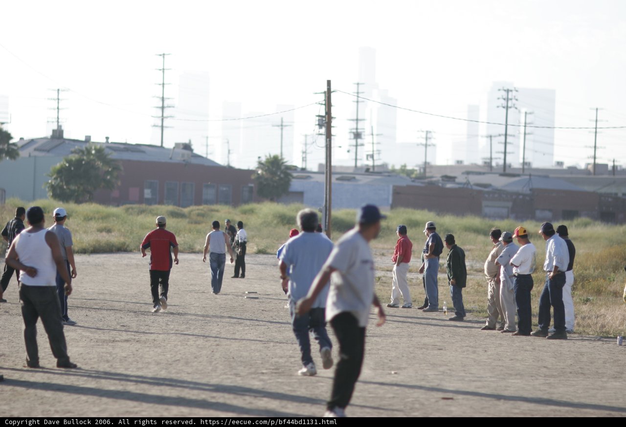 A Game of Ball on the Grass