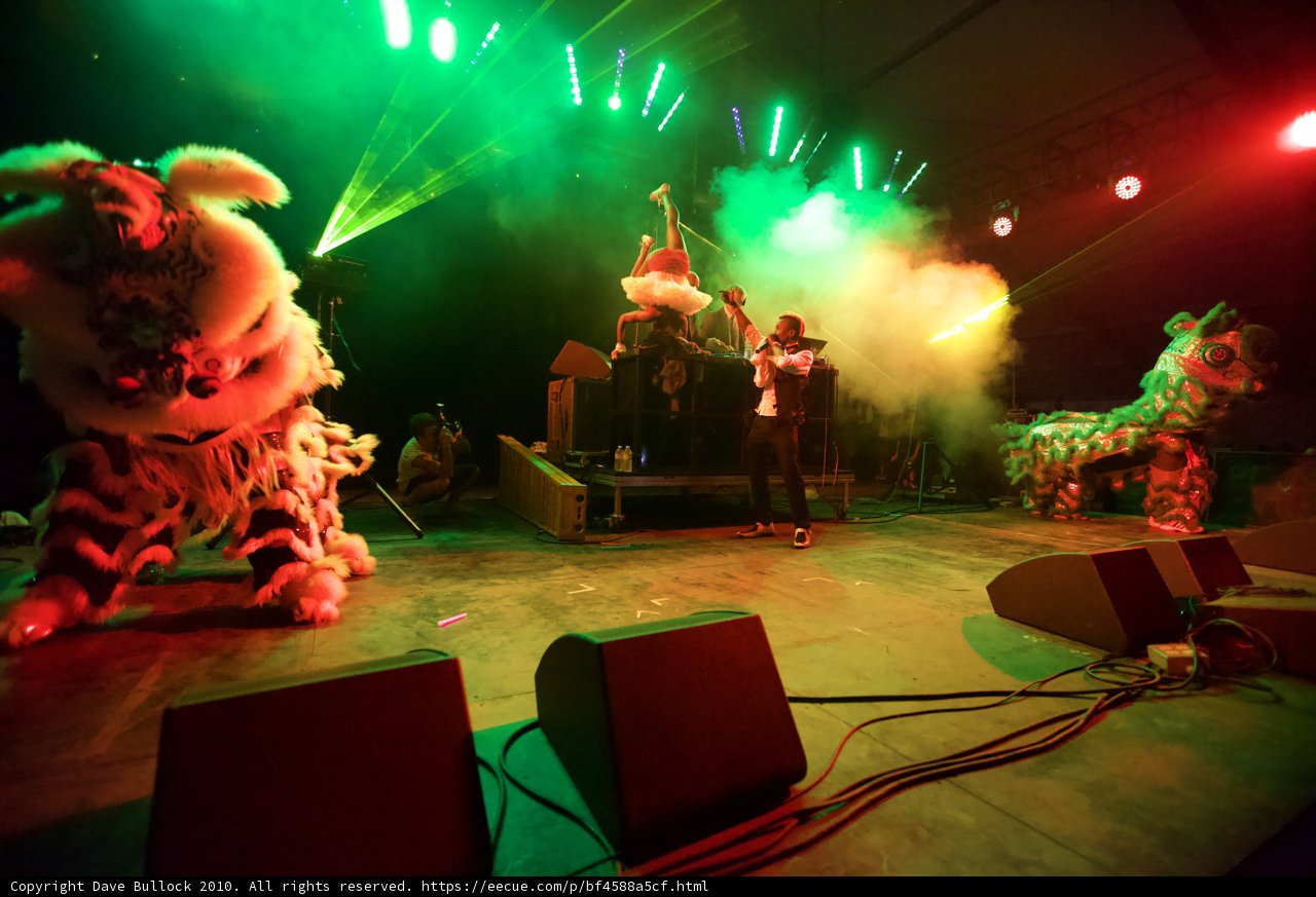 Man and Lion Rule the Stage