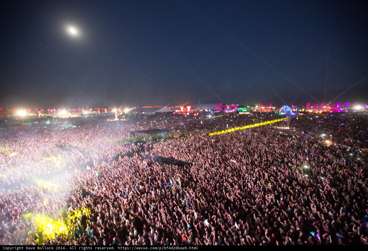 Crowd at Night