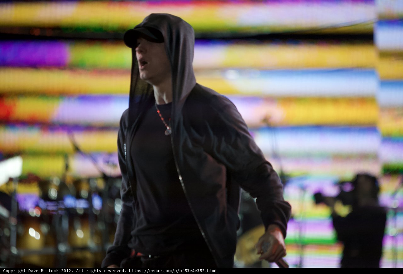 Eminem rocks O2 Arena in London