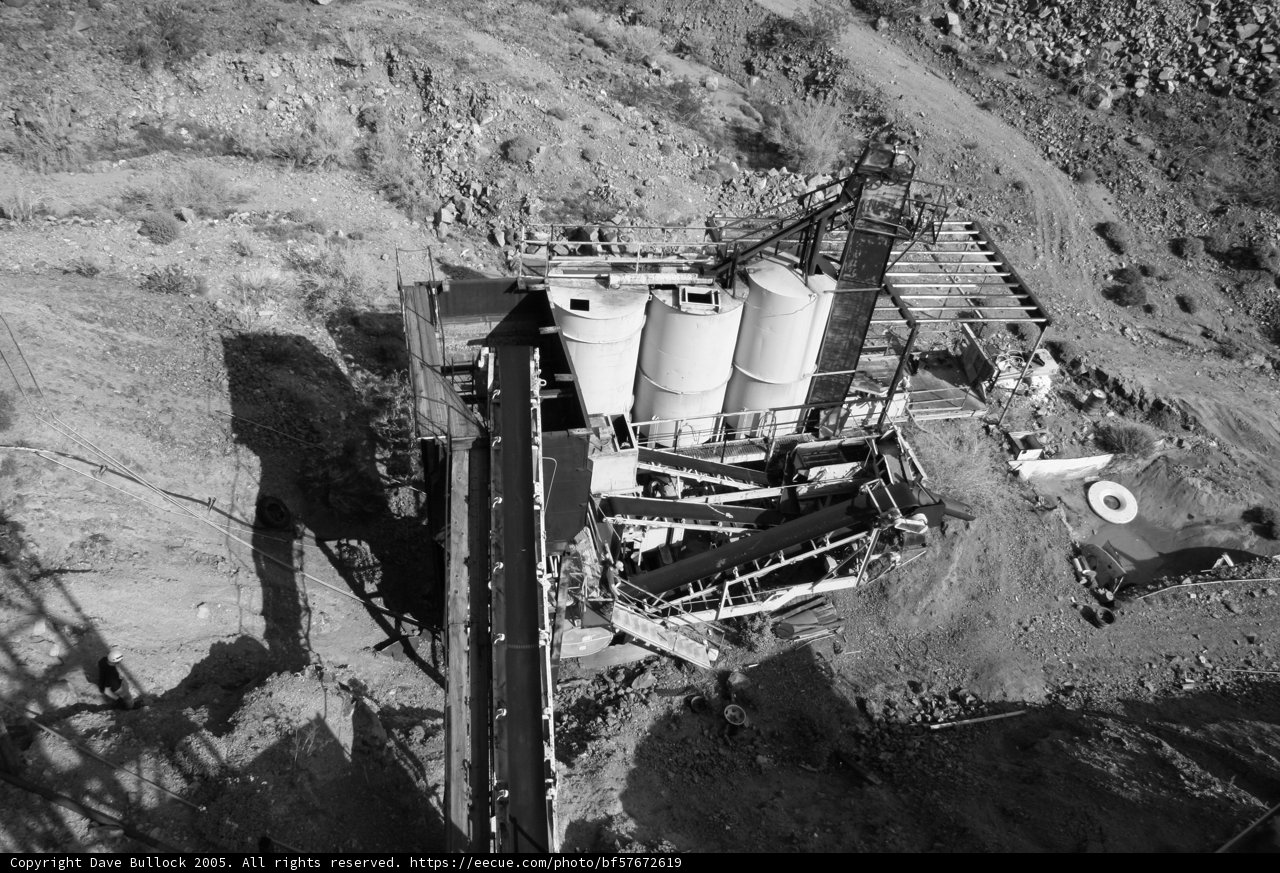 Aerial View of Massive Cement Plant