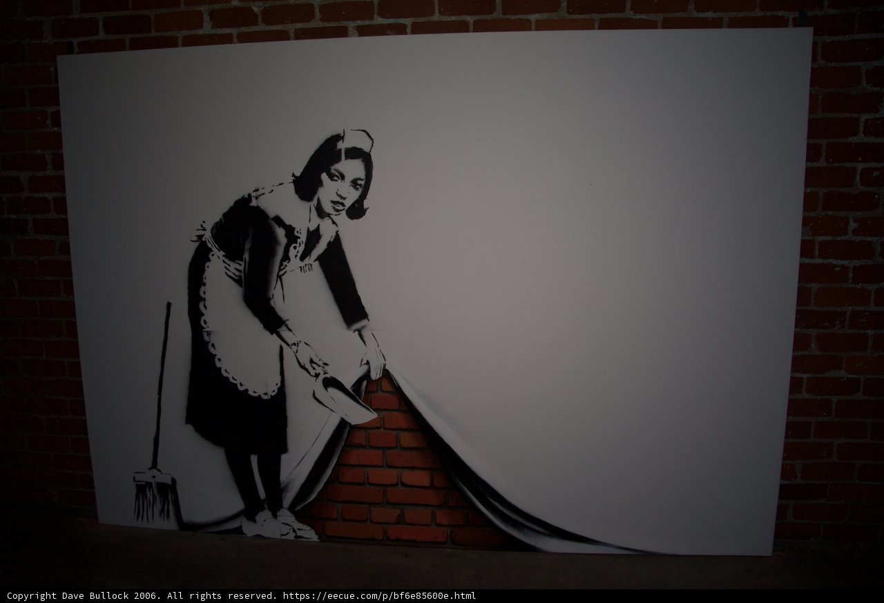 Banksy’s Lady with a Broom