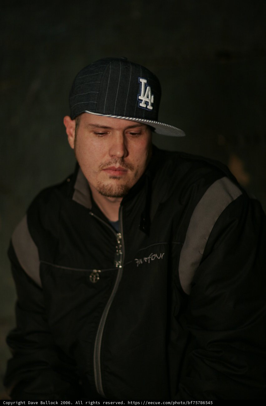 Man in a Jacket and Baseball Cap