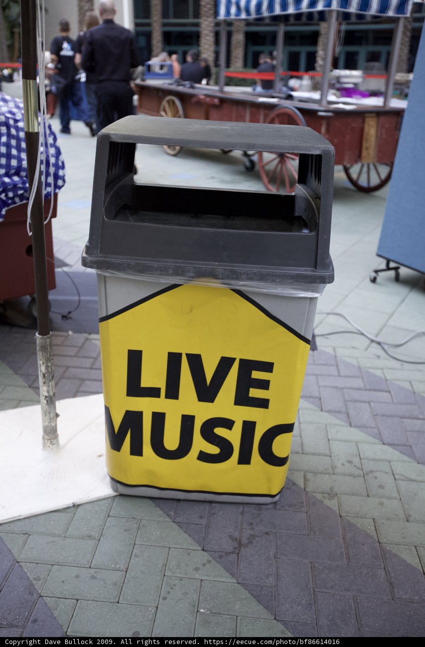 A Musical Waste Bin