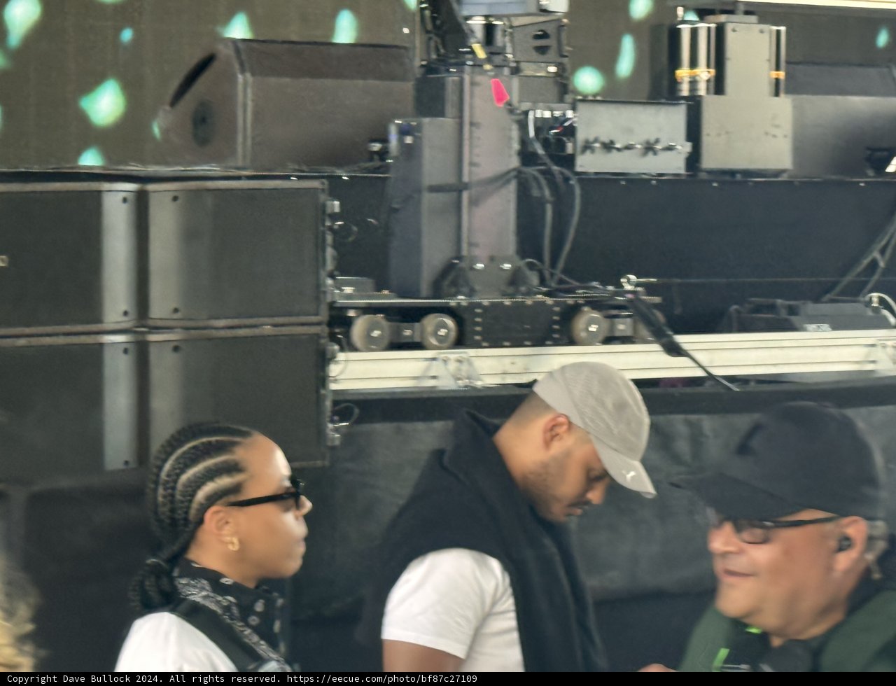 Backstage Sync: A Moment of Preparation