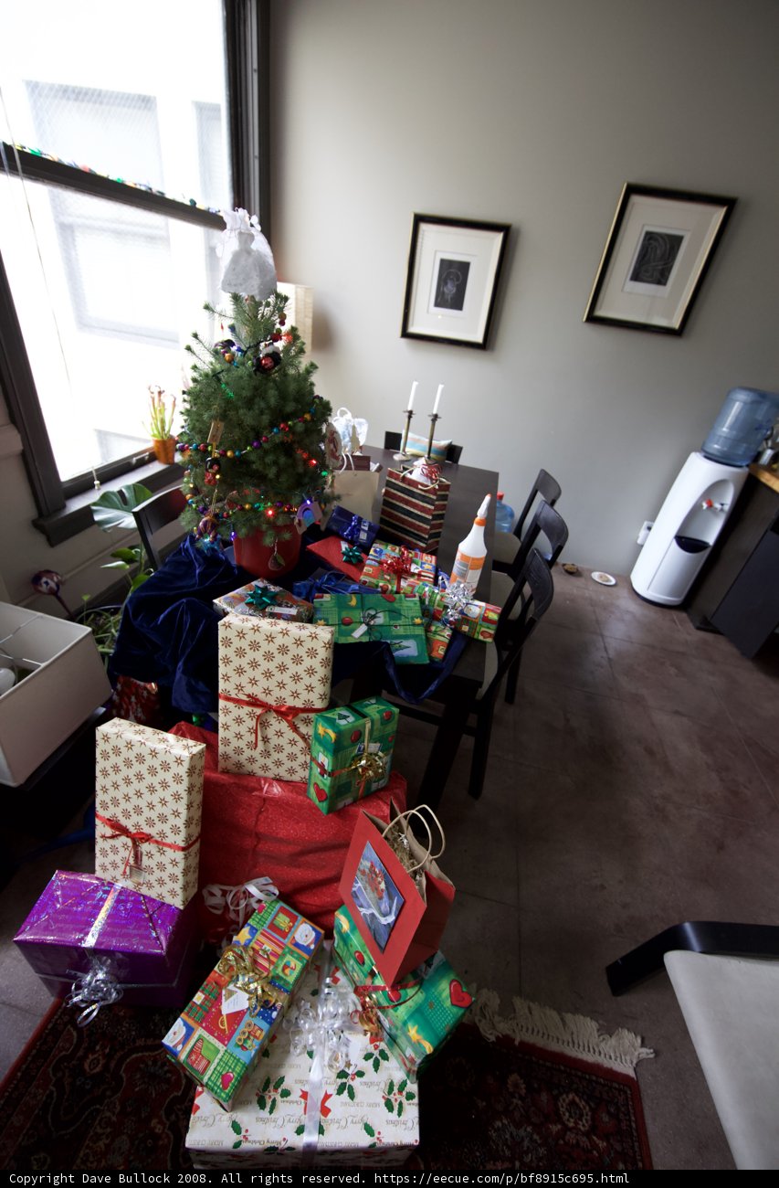 A Festive Living Room