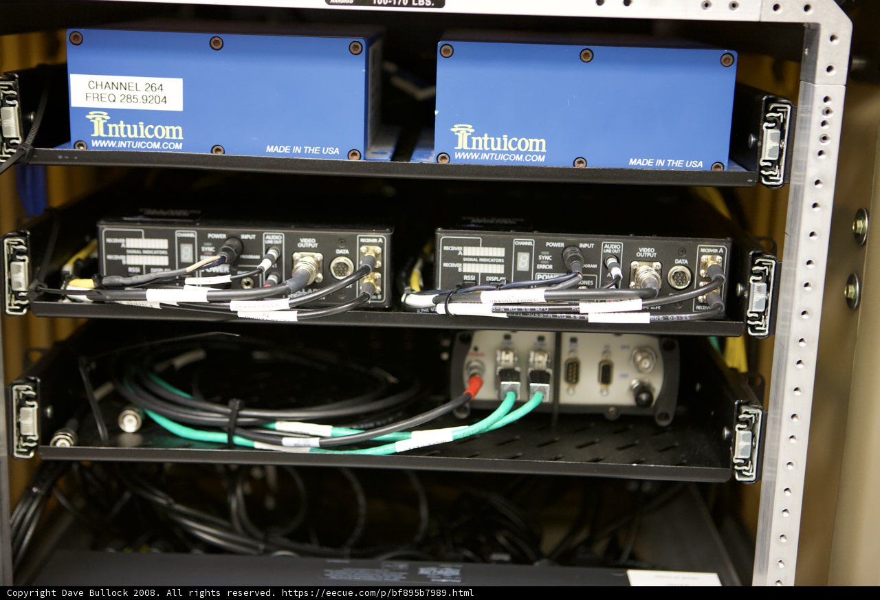 Tech Room Overflowing with Computer Hardware