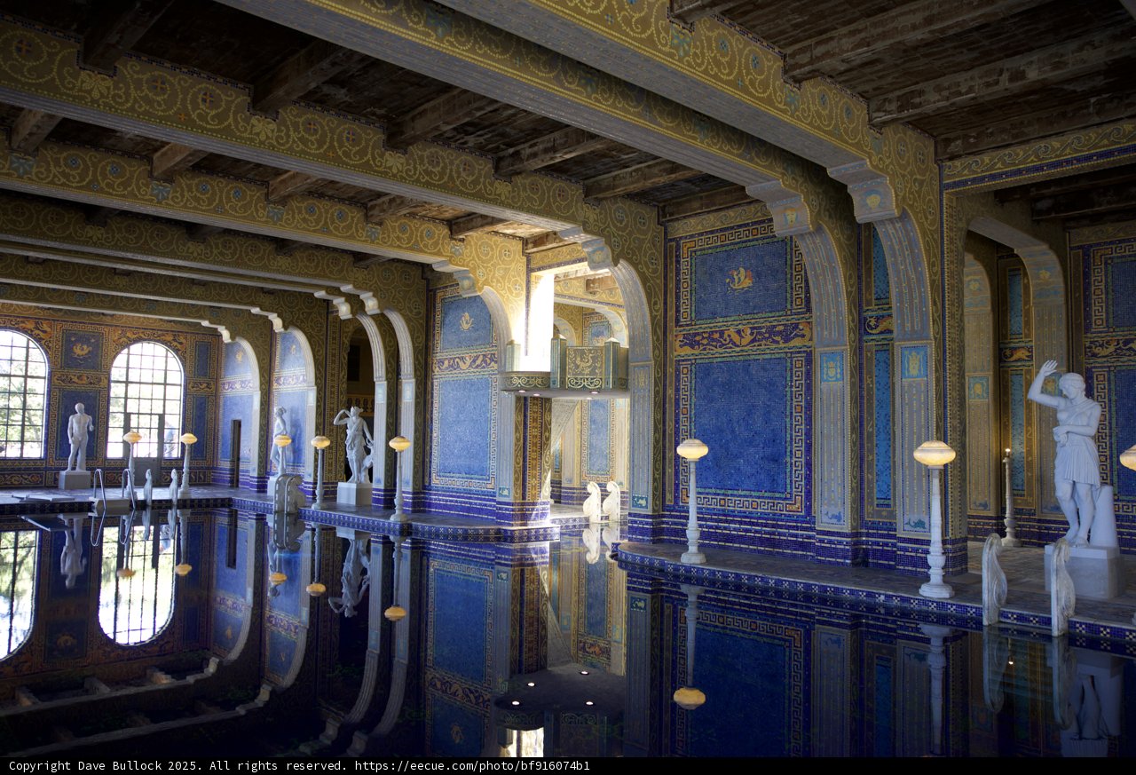 *Majestic Reflections at Hearst Castle*