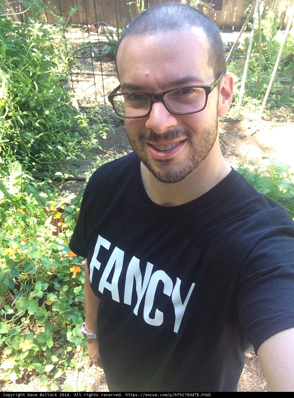 The Glasses-Wearing Man in Black