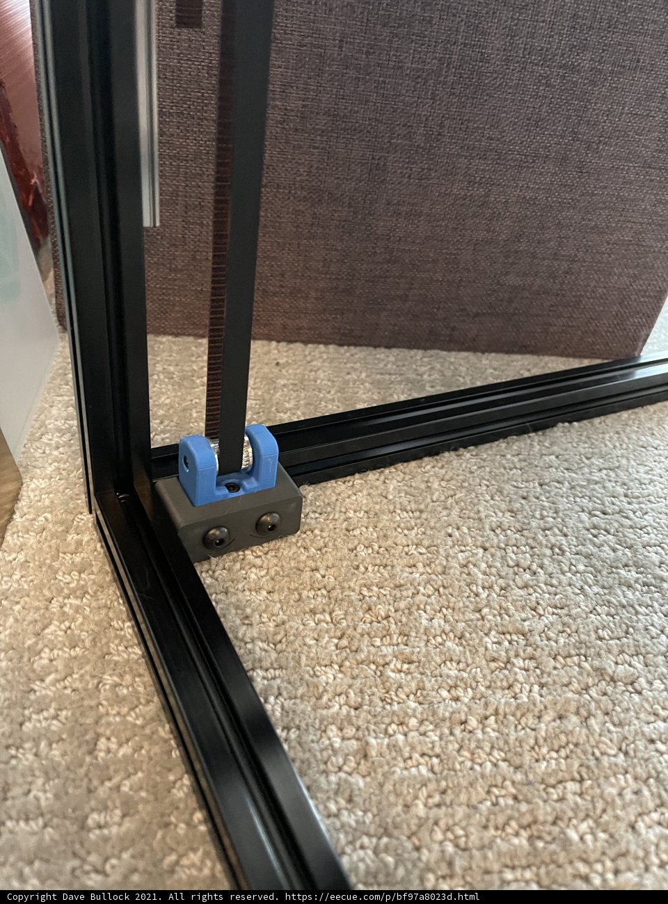 Blue Clip on Rustic Door