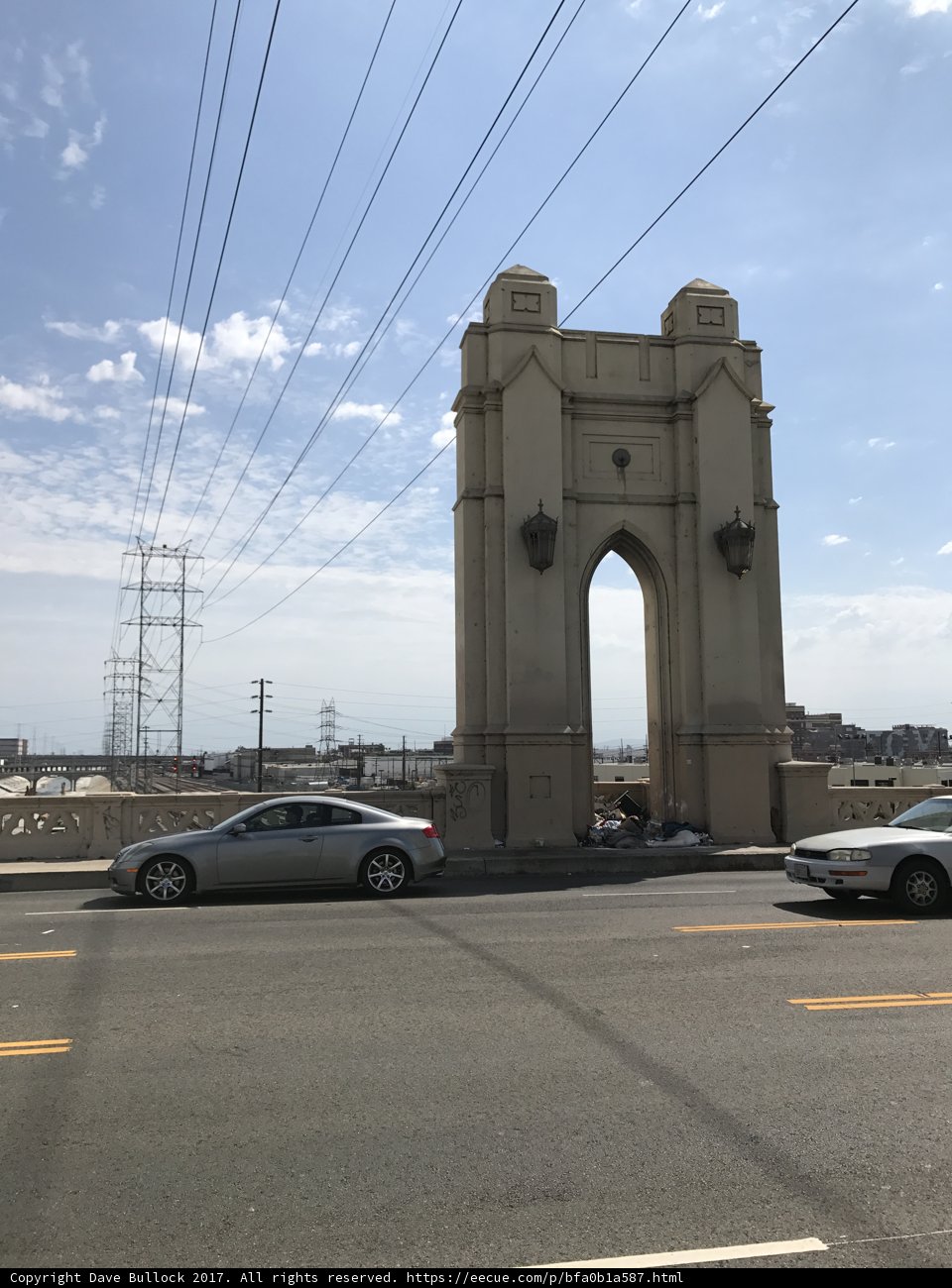 Driving Through the Arch