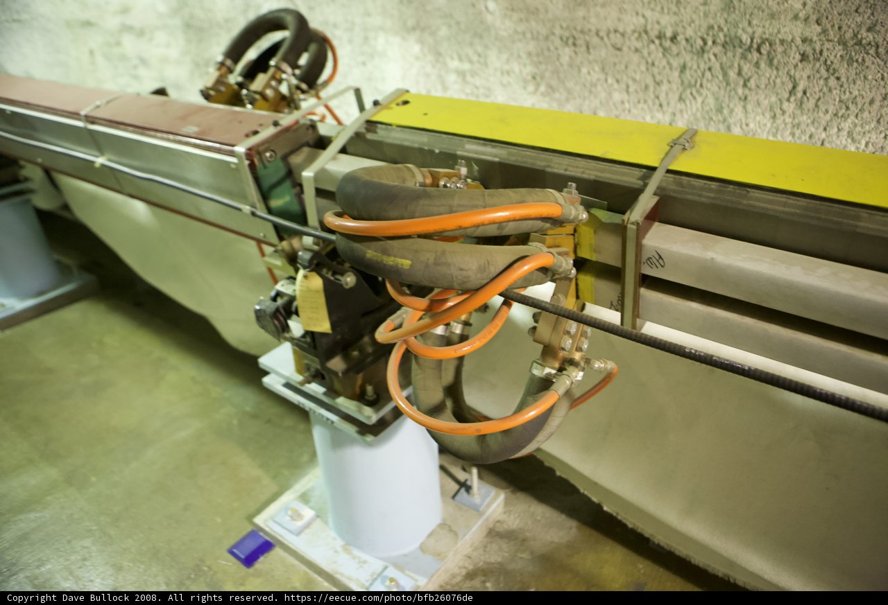 Industrial Hose Machine at the Factory