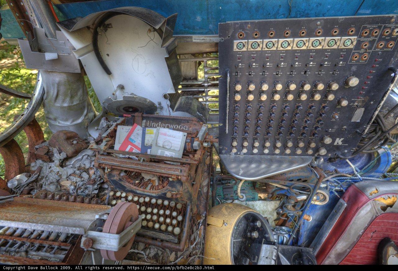Complex Machine with Many Parts