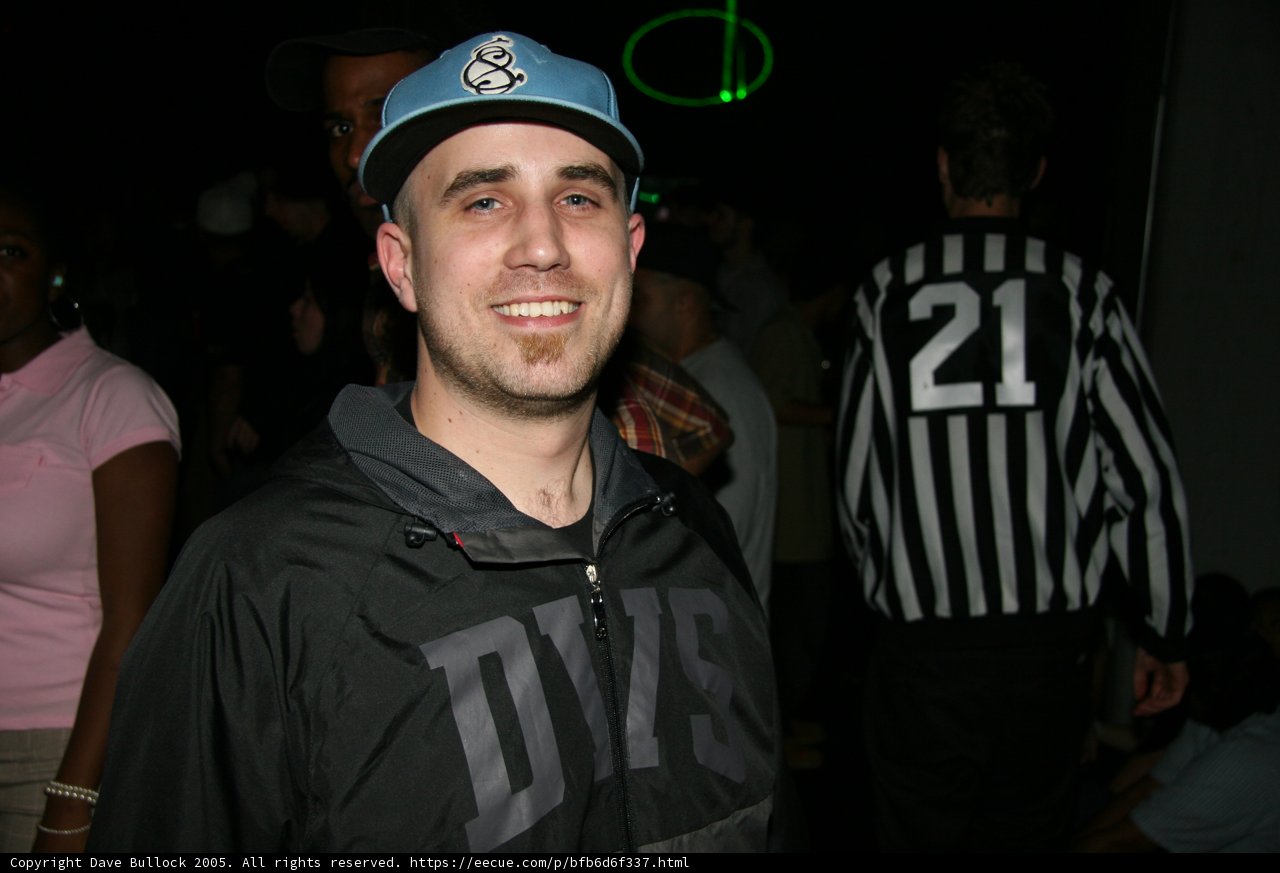 Blue Hat Man