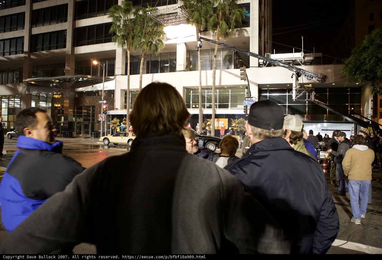 City Dwellers at Metropolis Intersection