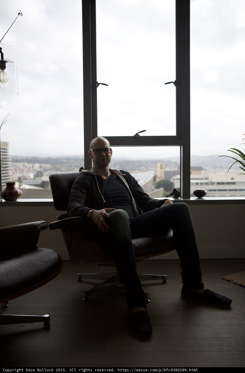 Casual Portrait with City Views