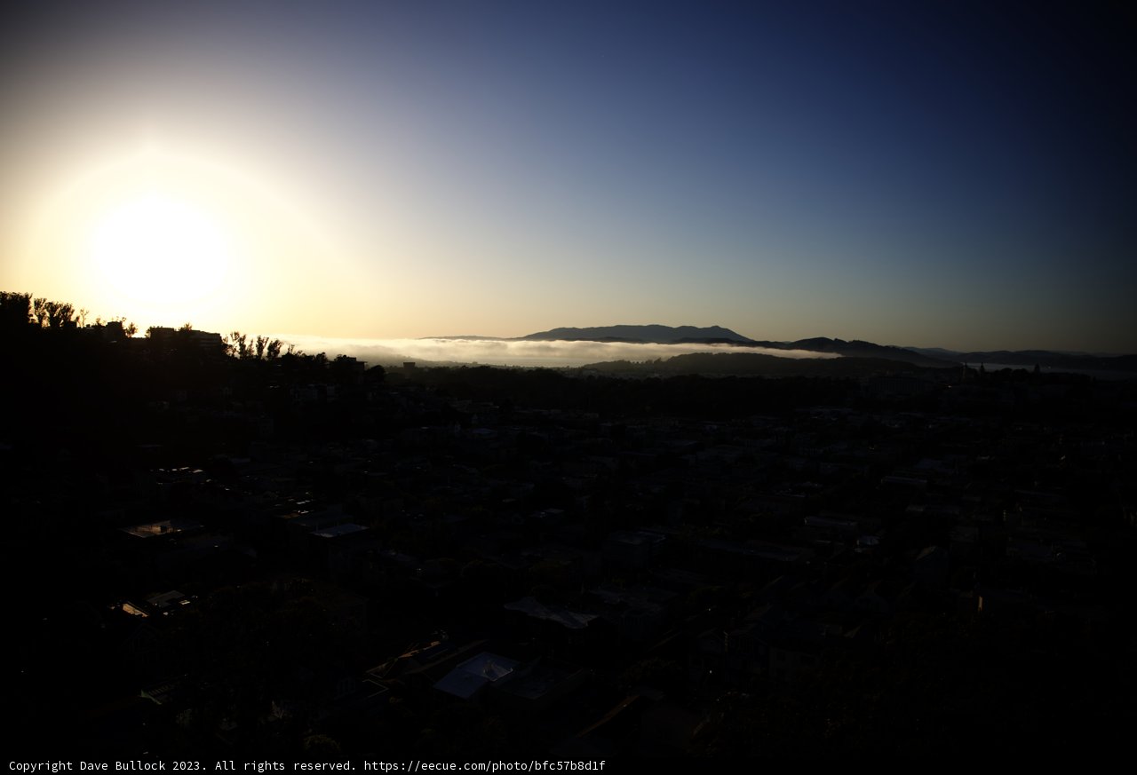 Golden Hour Over Urban Paradise