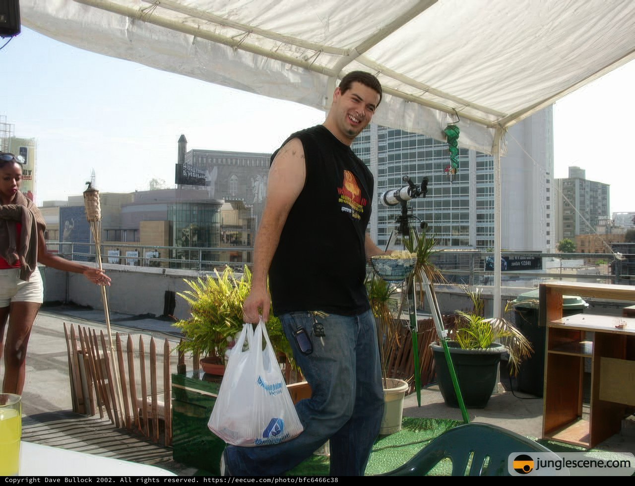 Rooftop Grocery Run