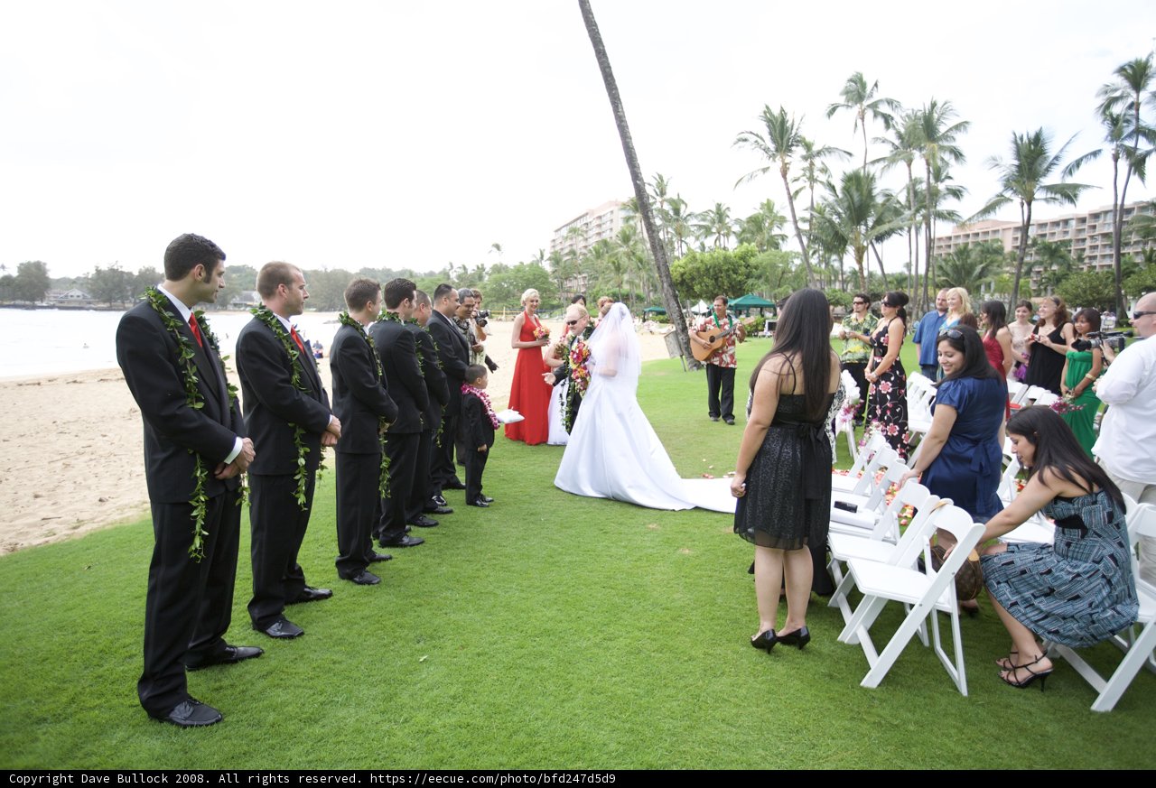 A Beach Wedding Romance