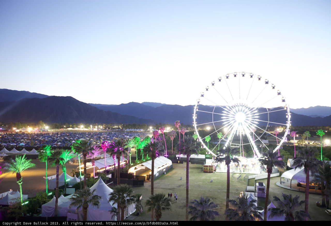 Dusk Fun at Coachella