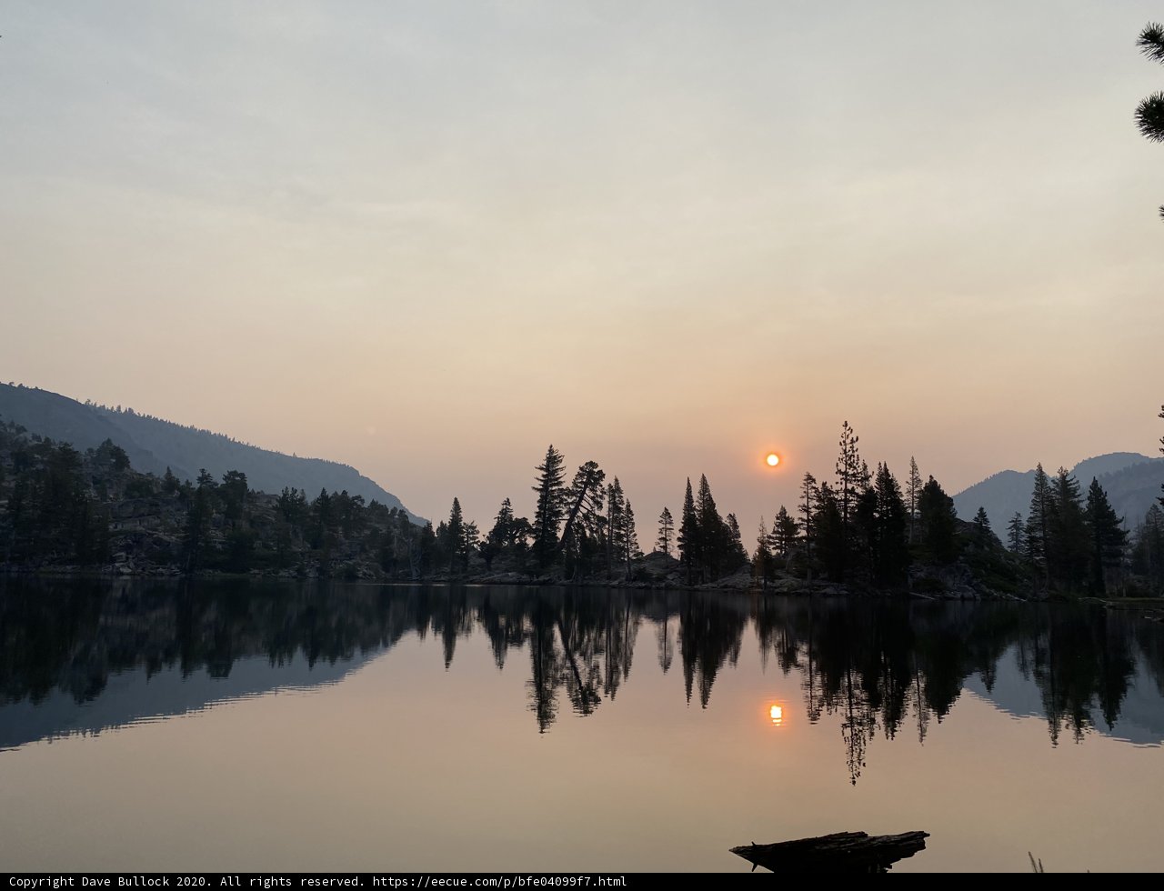 Mountain Sunrise at Grass Lake
