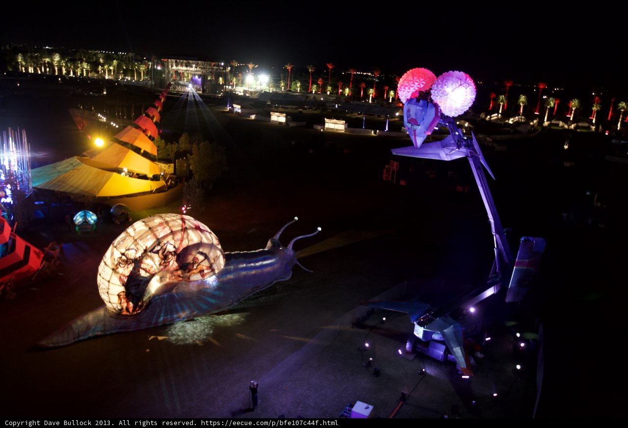Illuminated Snail Display