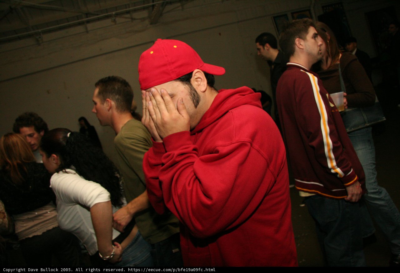 Red Hoodie Man
