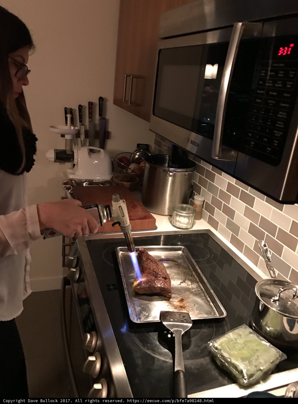 Cooking up a storm in The Broad's kitchen