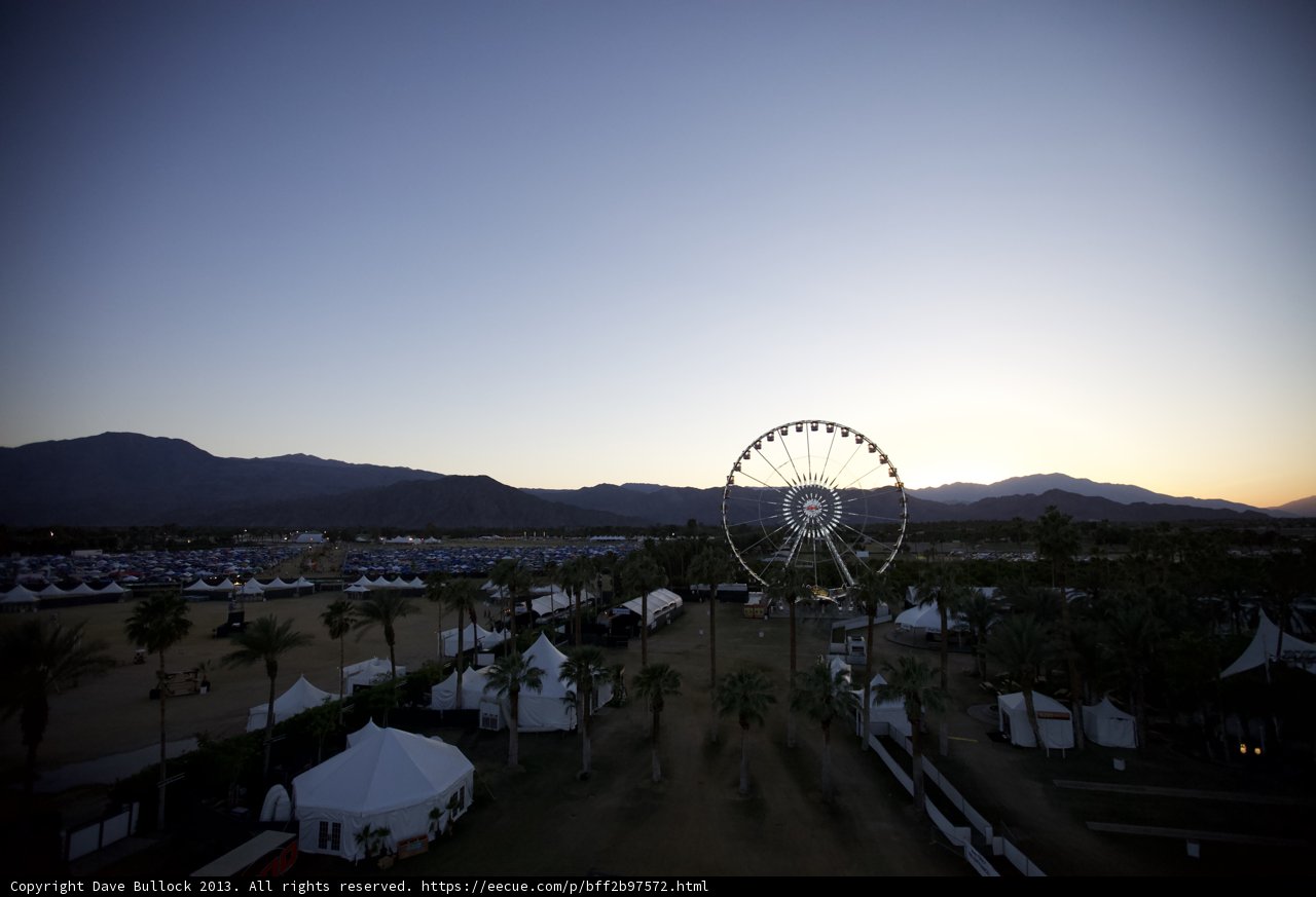 Sunset at the Ferris Wheel