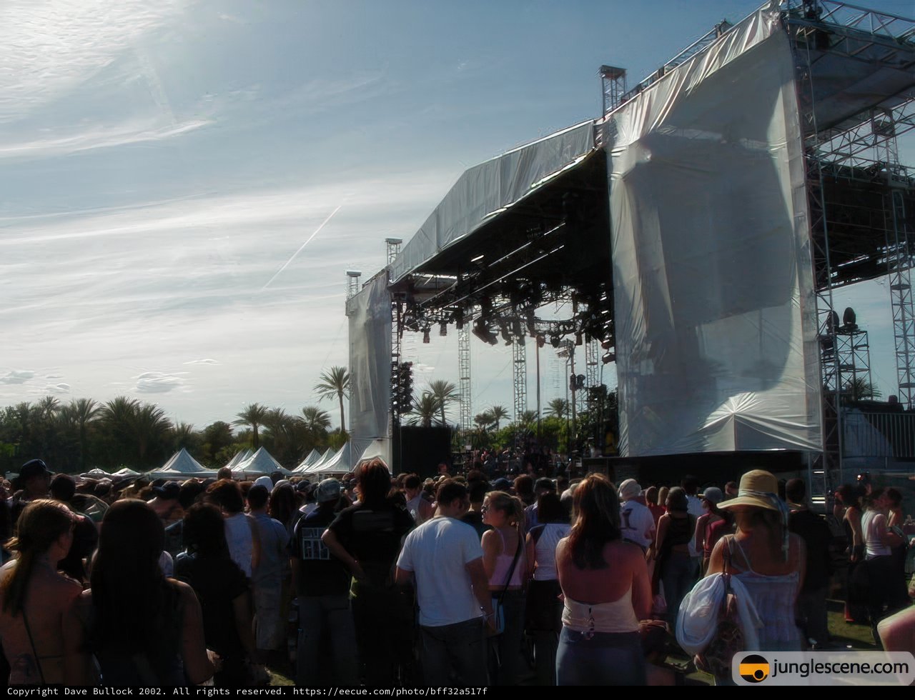 Coachella 2002 Concert Crowd