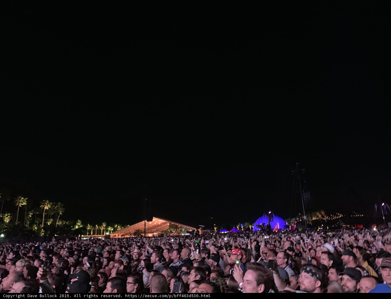 Night Sky Concert Crowd