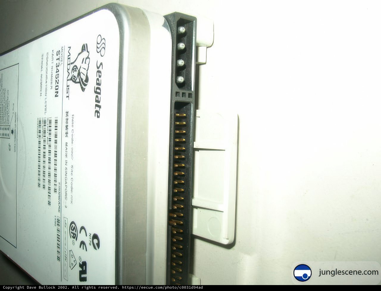 Laptop Computer with Attached Power Cord