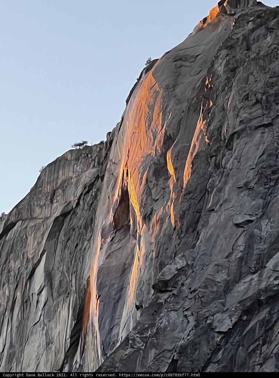 Half Dome at Sunset
