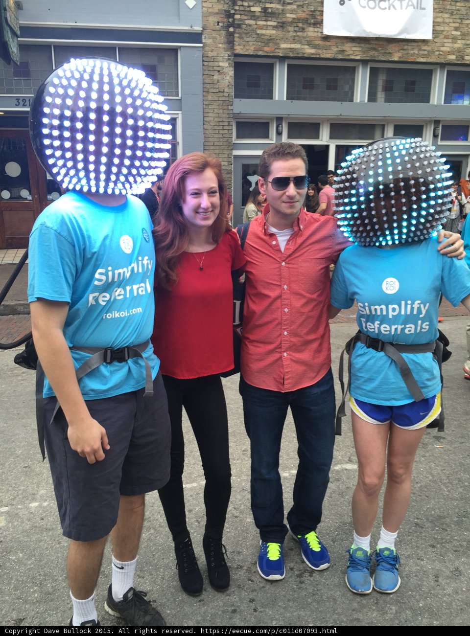 SXSW Street Marketing Photo Op