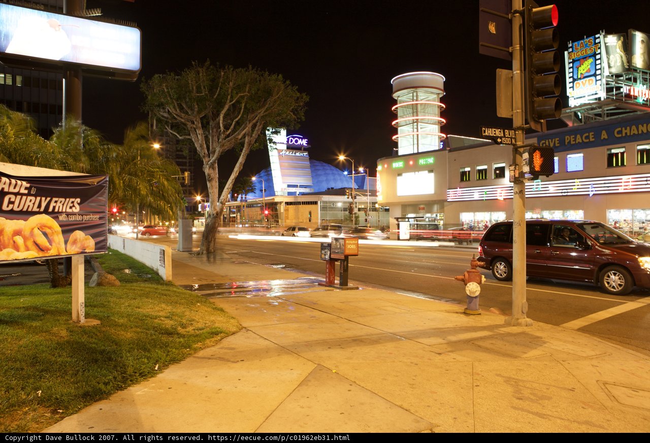 City Intersection Sign