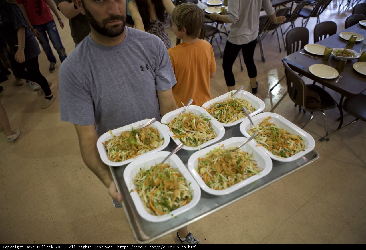 Feeding the Masses at WBTLA Camp Cafeteria