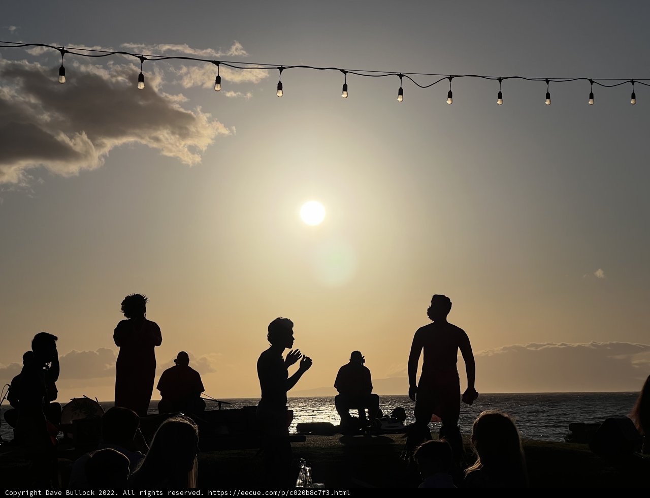 Sunset Silhouettes on Wailea Beach