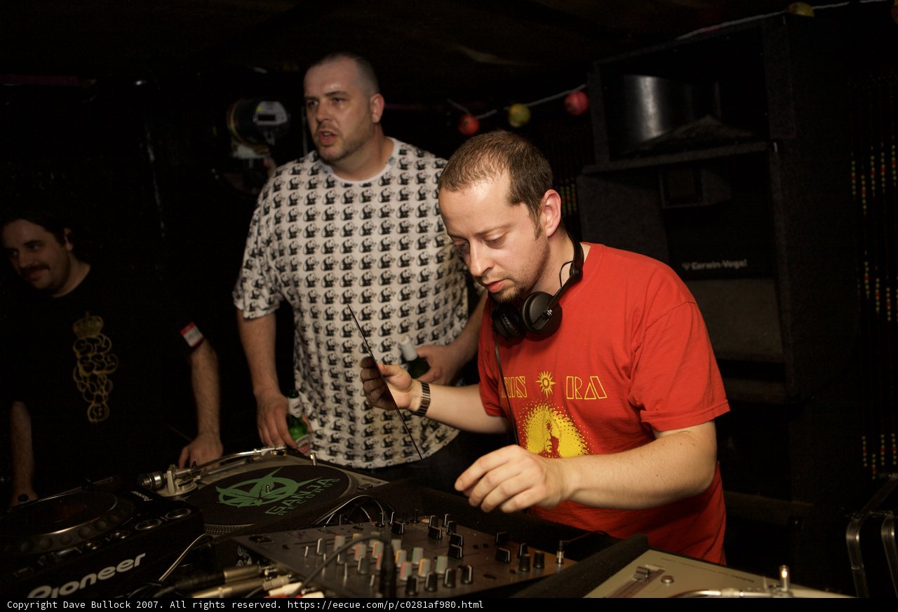 Pure Filth DJ Sam R in Action