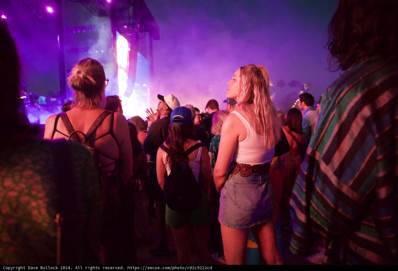 Neon Beats: A Night at Coachella 2024