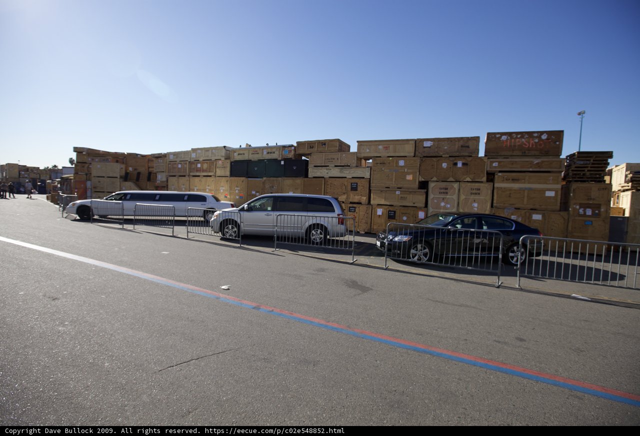 Parked Cars and Boxes