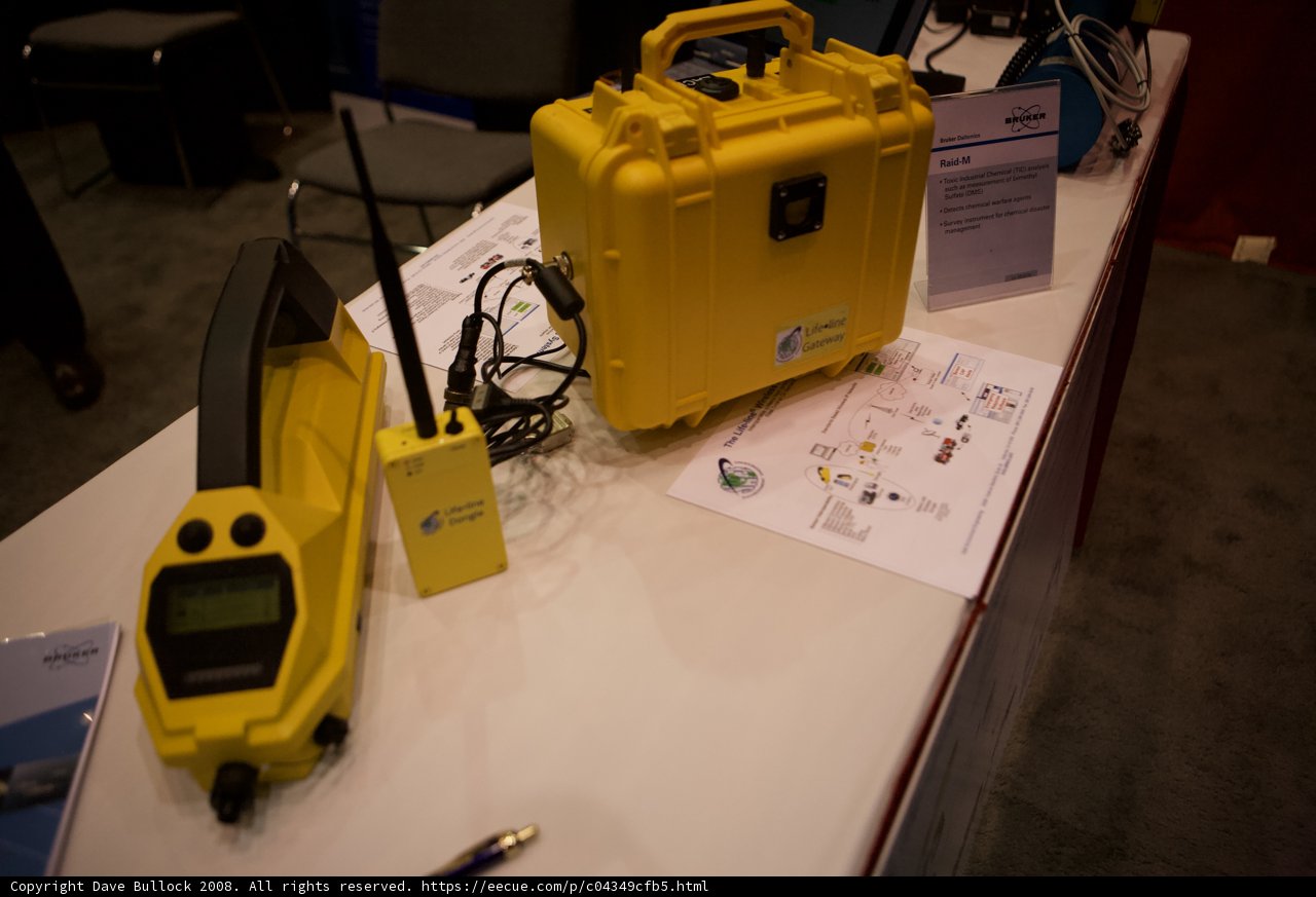Yellow Radio Case with Cord
