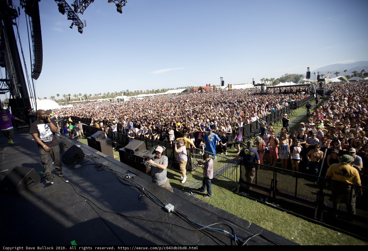 Commanding the Coachella Crowd