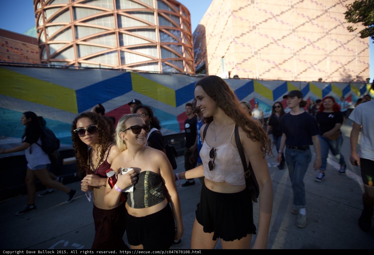 Festival Friends Smiling