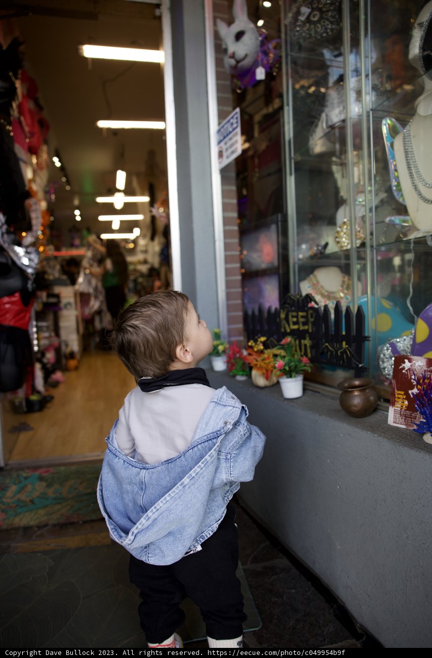 Childhood Wonder in the Storefront