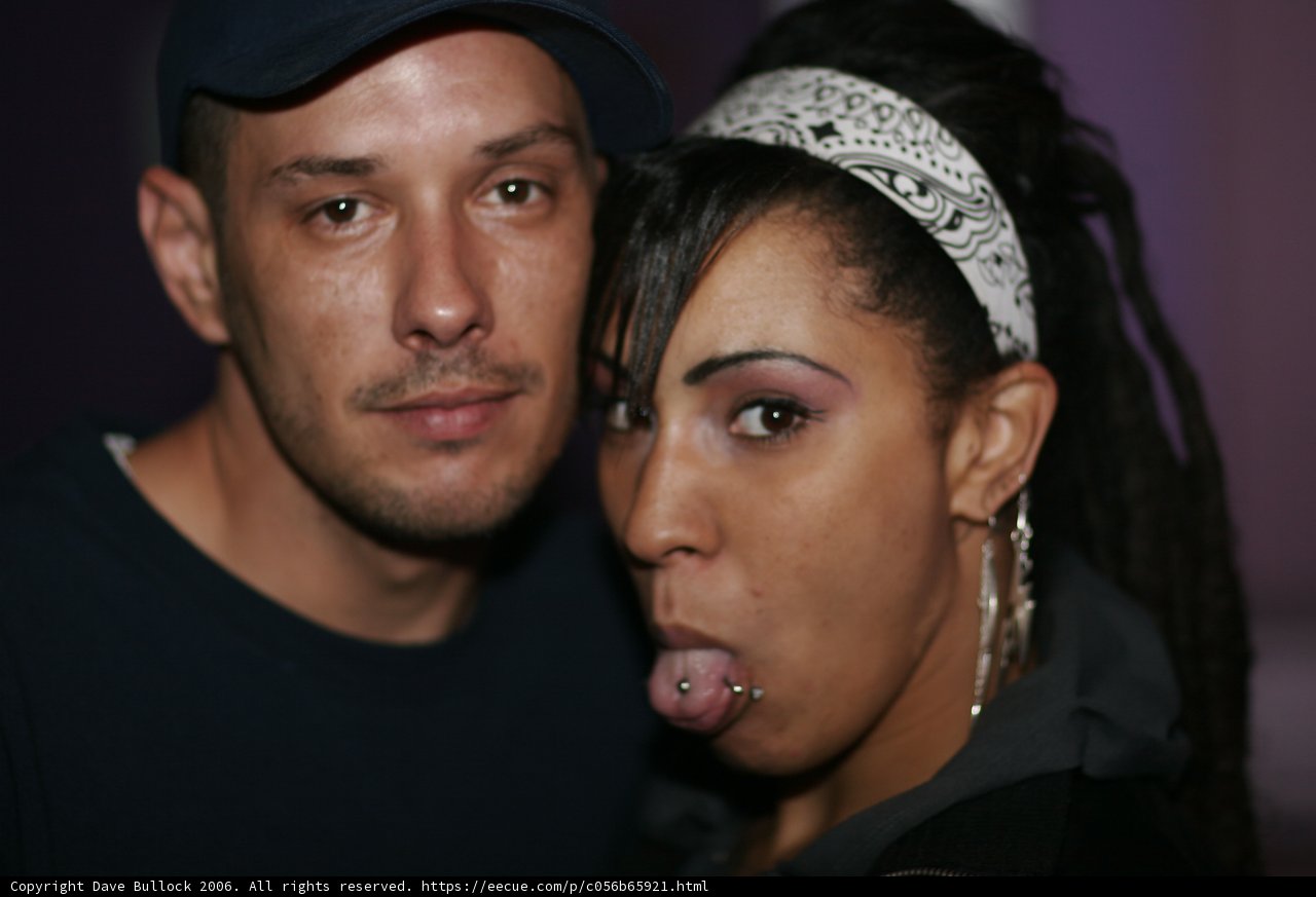 Tongues Out at the Wedding